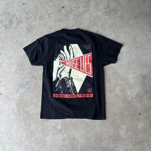 Obey Noise And Lies Gimme Some Truth T Shirt Small Short Sleeve Cotton Crew Neck